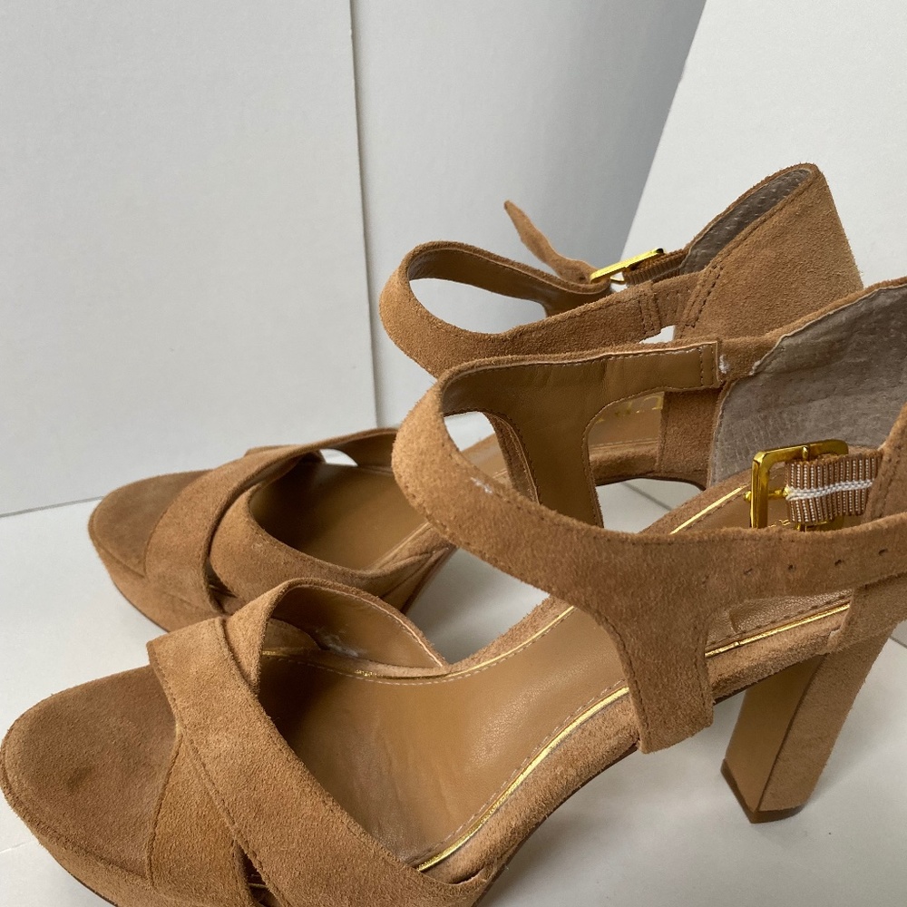 Ralph Lauren suede sandals 7.5